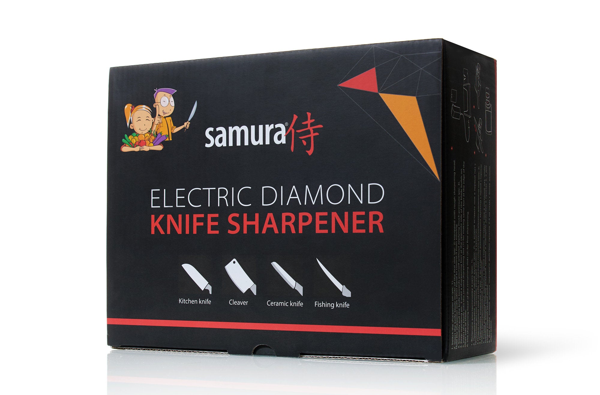 Precision Knives Samura Electric Knife Sharpener in packaging